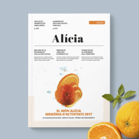 Fundació Alícia – Memòria 2017 Fundació Alícia – Memòria 2017